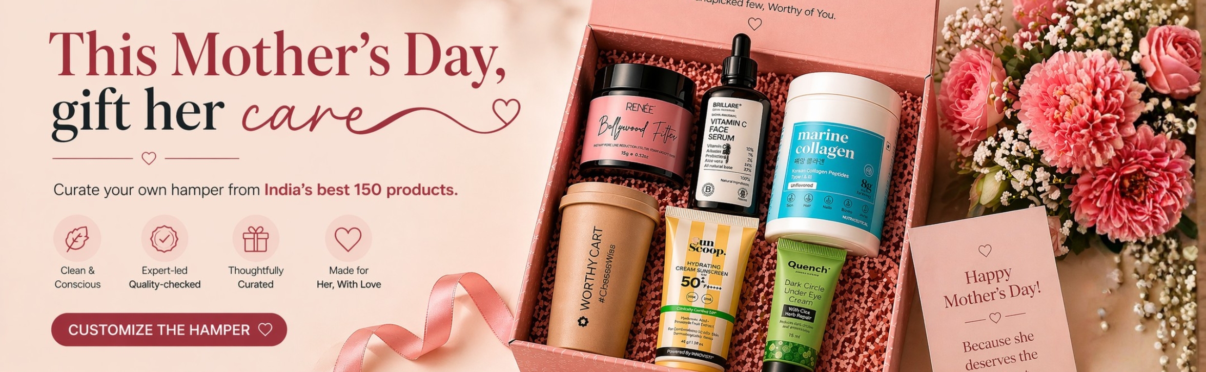 Extra 500 OFF On Orders Above 1000 | CODE: WORTHYMOM